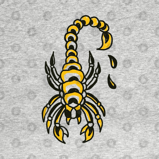 Scorpion Tattoo design tattoo old tattoo dangerous by Tropical Blood